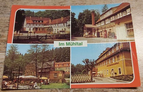 Postkarte color mühltal - postkarte,