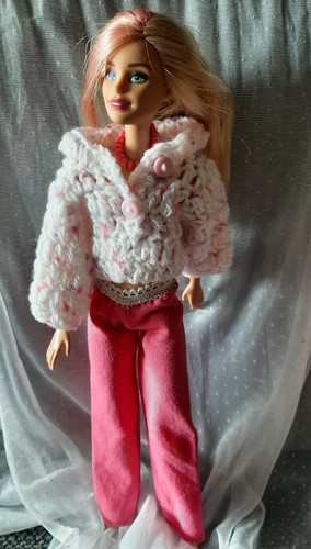 Barbie kleidung hose pink - ,