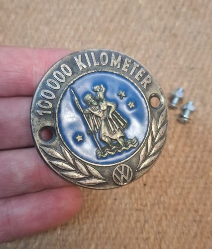 Volkswagen christopher badge - volkswagen,