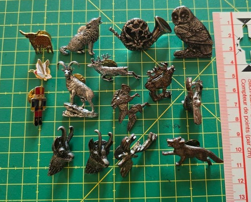 Modeschmuck pin für jäger - modeschmuck,