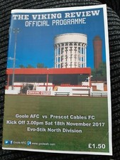 Goole AFC v Prescot Kabel. 18