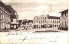 Ansichtskarte altenmarkt - ansichtskarte,