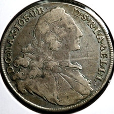 1764 One 1 Thaler Patrona