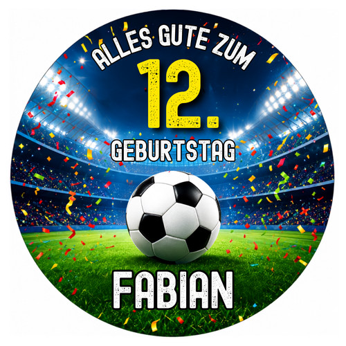 Tortenaufleger fußball - tortenaufleger,