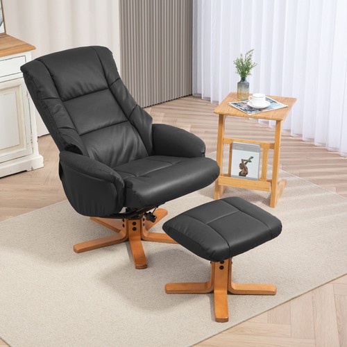 Schaukelsessel mit fußhocker - schaukelsessel,