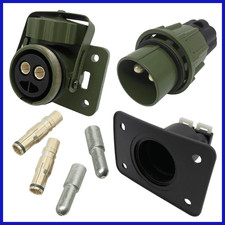 2 polige Nato Steckdose mit