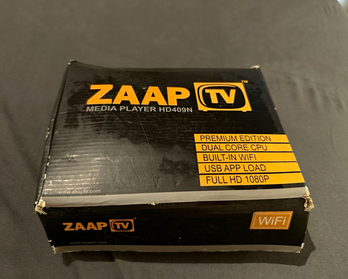 Zaaptv hd409n media player box - zaaptv,