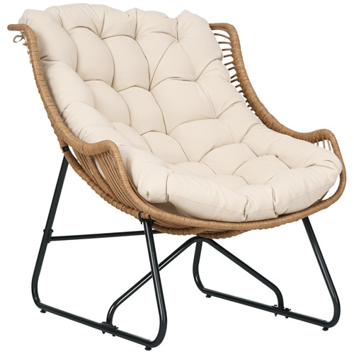 Rattansessel gartensessel mit - gartensessel,