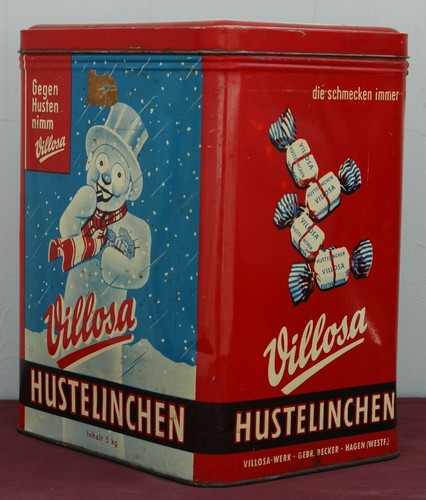 Alte bonbon blechdose - alte,
