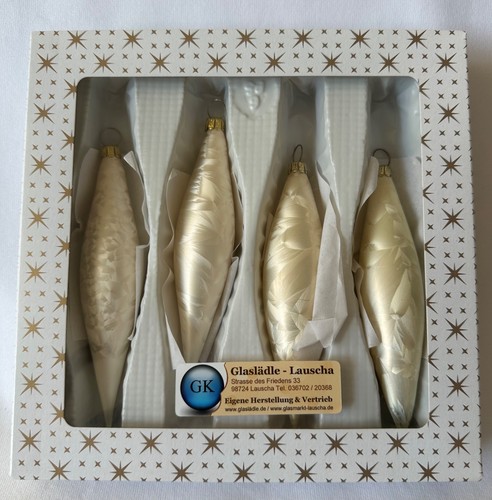 Lauscha christbaumschmuck set - lauscha,