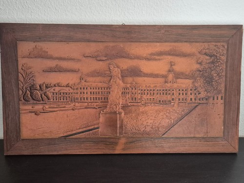 Historisches kupfer relief - relief,