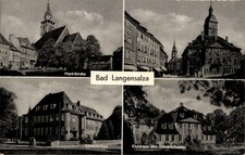Ak Bad Langensalza in Thüringen, Marktkirche, Rathaus,... - 4692341