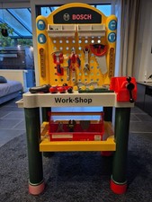 Theo Klein Bosch Werkbank Junior 2+ Werkstatt Werkzeug Spielzeug