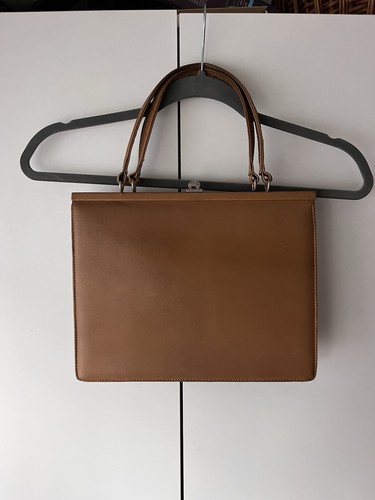 Vintage damen handtasche braun - damen,