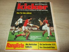 Kicker 27.12.1977 104/77 Klaus Fischer