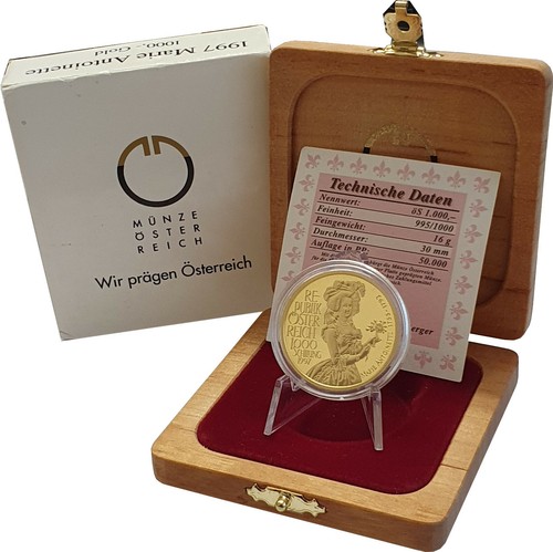 österreich gold 1000 - Österreich,