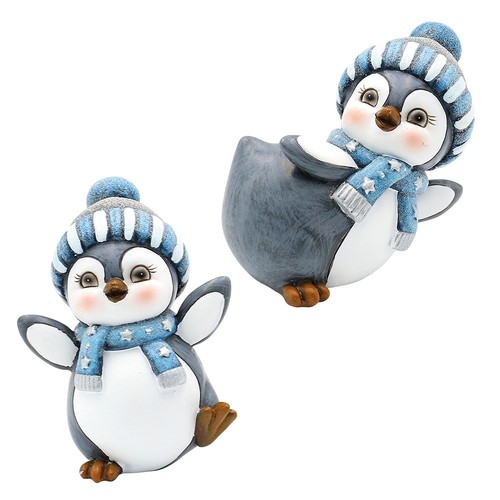 Lustiges pinguin paar - pinguin-paar, mit