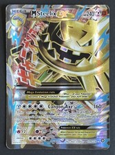 M Steelix EX 109/114 XY Steam Siege Full Art Ultra Rare Holo Pokemon Karte MP