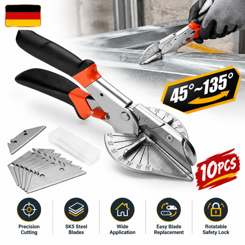 Gehrungsschere grad bis 135 - grad,