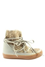 IKKII High Top Sneaker Damen Sneaker Gr. DE 37 wollweiß-goldfarben Casual-Look