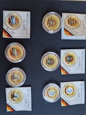 Farbmotiv 5 Mark /vergoldet "