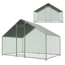 3x2 Hühnerhaus Kleintierstall Hühnerstall Freilaufgehege Kleintiergehege Voliere