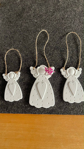 Engel hängedekoration - 3x,