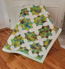 Patchwork decke baumwollstoffe - patchwork,