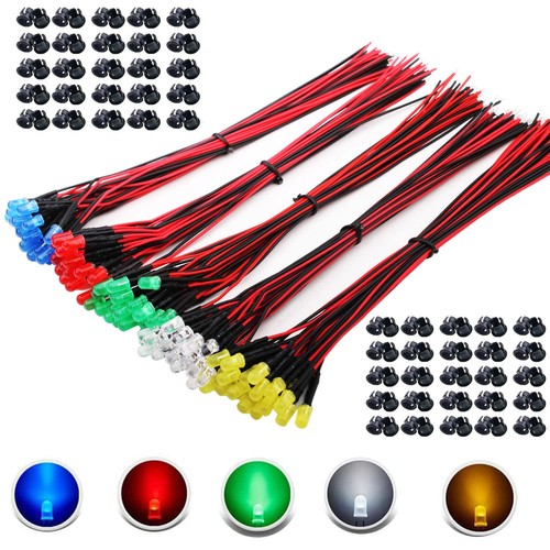 Led dioden 5mm 12v mit - 5mm,