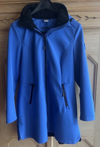 Parka regenjacke blau 19 - parka, gr.