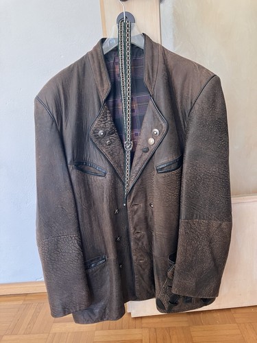Echtleder trachtenjacke jacke - echtleder,