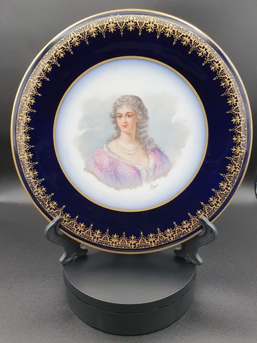 Sevres kabinettteller - sevres,