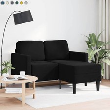 2-Sitzer-Sofa mit Chaiselongue L-Form Zweisitzer-Couch Loungesofa Relaxcouch Neu