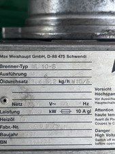 Weishaupt Ölbrenner WL 10-B