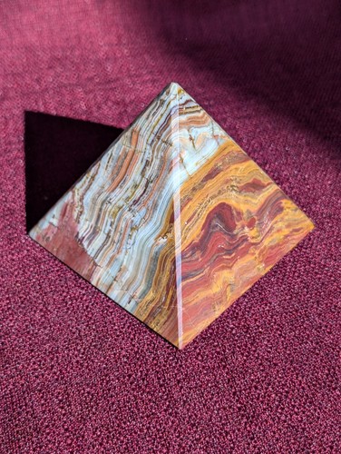 Onyx marmor pyramide groß - pyramide,