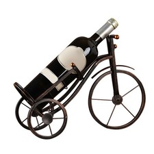 Retro Eisen Dreirad Weinregal