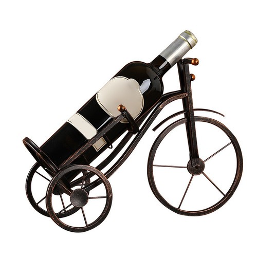 Retro eisen dreirad weinregal - dreirad,