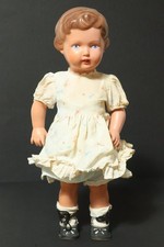 Alte 36cm große Schildkröt Puppe Ursel 36 Schildkrötpuppe Puppen Dolls Mädchen