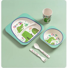 5 Tlg Kindergeschirr-Set