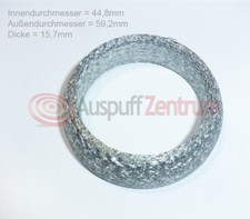 Auspuff Dichtung für SUZUKI BALENO 45X59MM