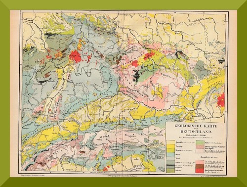 Deutsches reich geologische - deutsches,