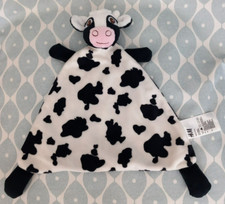 H&M KUH SCHWARZ WEISS KOMFORTDECKE BETTDECKE DECKE SCHNULLER BABY LOVIE