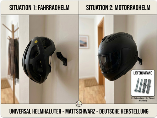 Motorradhelm wand halterung - motorradhelm,