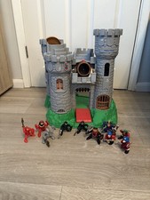 Fisher Price Great Adventures Castle, 10 Figuren, Ritter, Piraten, 1994 Vintage