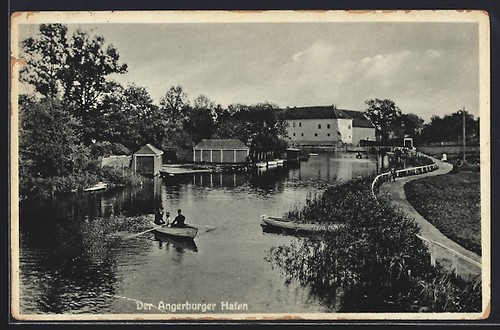 Angerburg partie hafen - partie,