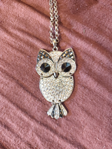 Kette mit eule - eule,