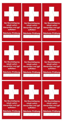 Erste hilfe - 9x,