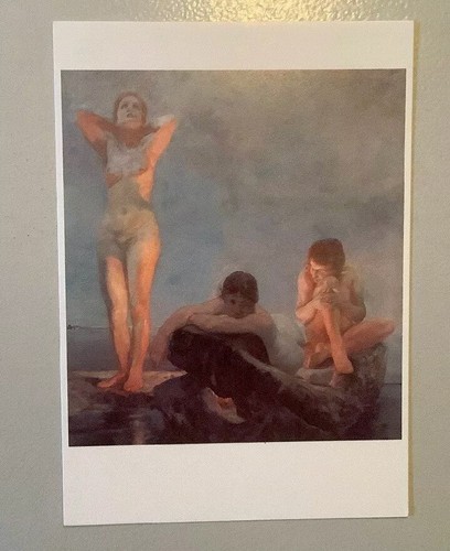 Kunst postkarte die blaue - 1,