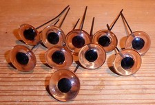 Teddy-Augen, alt, Glas am