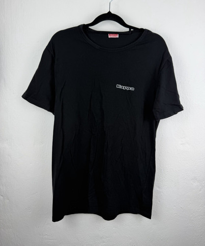 Kappa herren shirt schwarz - t-shirt,
